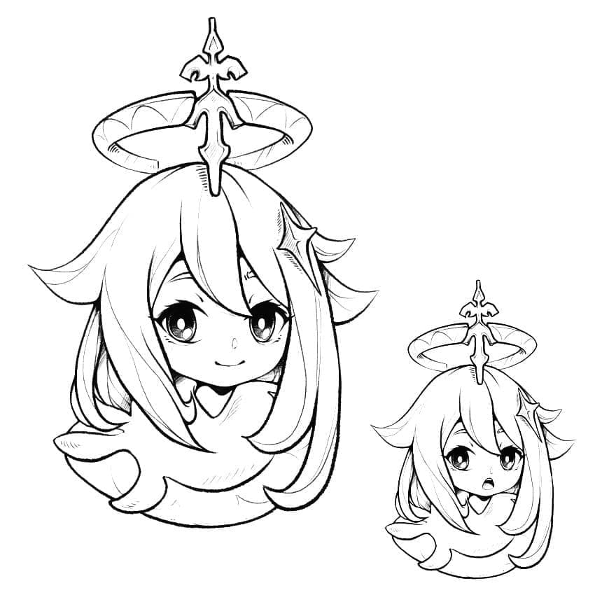 Genshin Impact (13) ausmalbilder