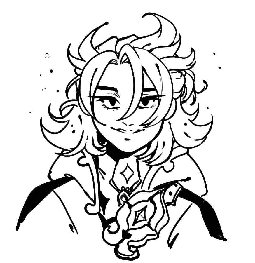 Genshin Impact (14) ausmalbilder