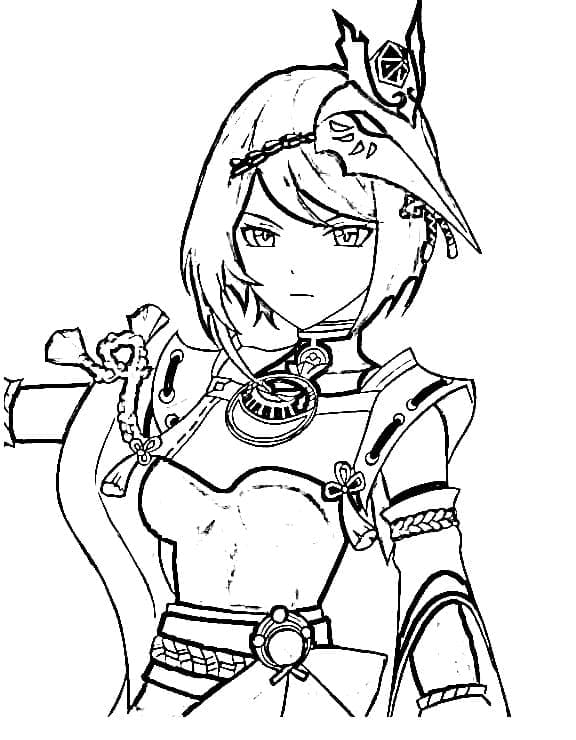 Genshin Impact (15) ausmalbilder