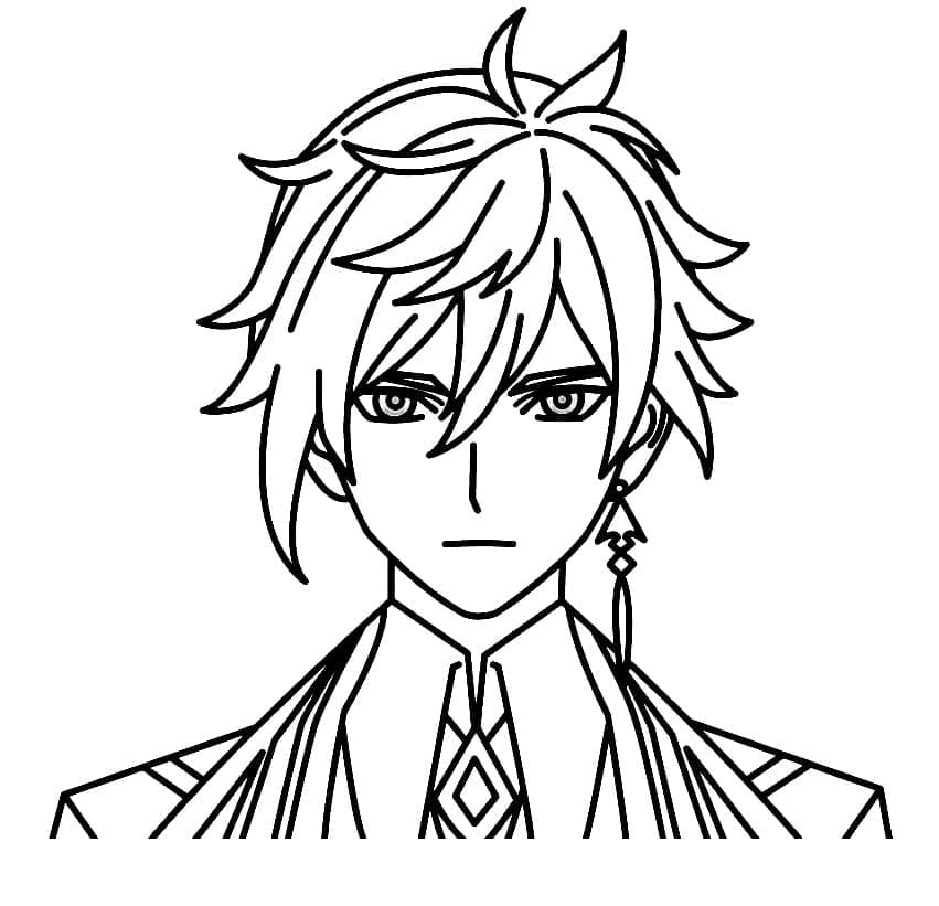 Genshin Impact (18) ausmalbilder