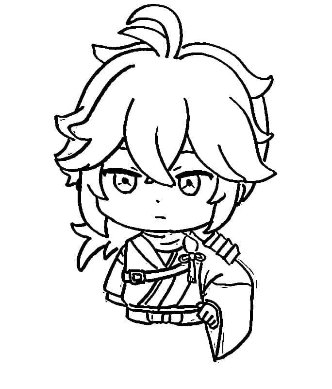 Genshin Impact (19) ausmalbilder