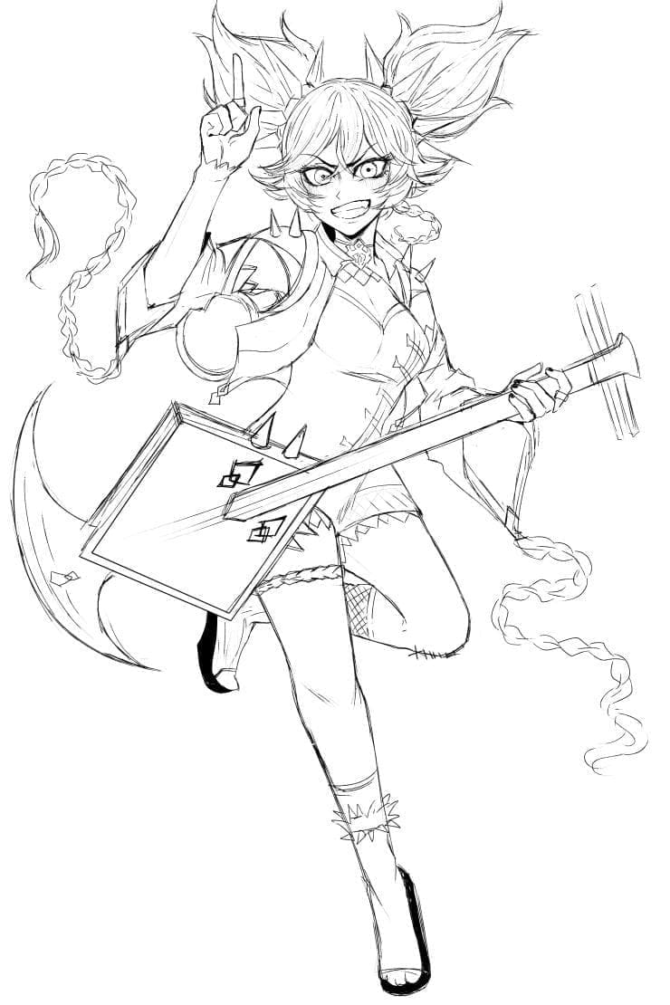 Genshin Impact (9) ausmalbilder