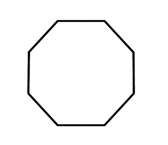 Geometrische Formen Malvorlage für Kinder ausmalbilder