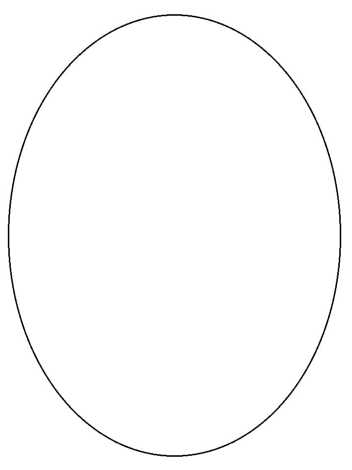 Geometrische Formen für 1-jährige Kinder ausmalbilder