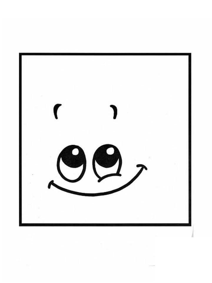 Geometrische Formen gratis druckbar ausmalbilder