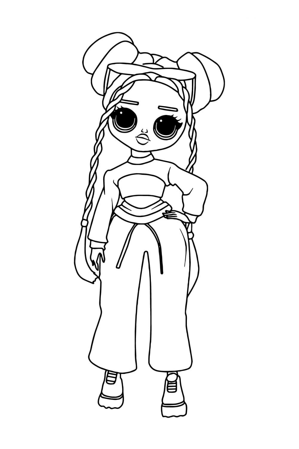 Girl Shilax di LOL OMG ausmalbilder