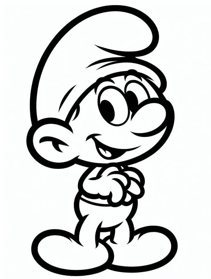 Gratis Bild Die Schlümpfe ausmalbilder