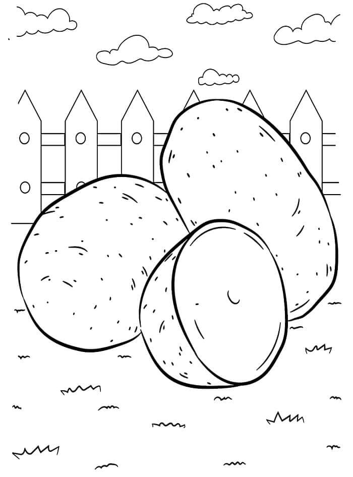 Gratis Gemüse Bild ausmalbilder