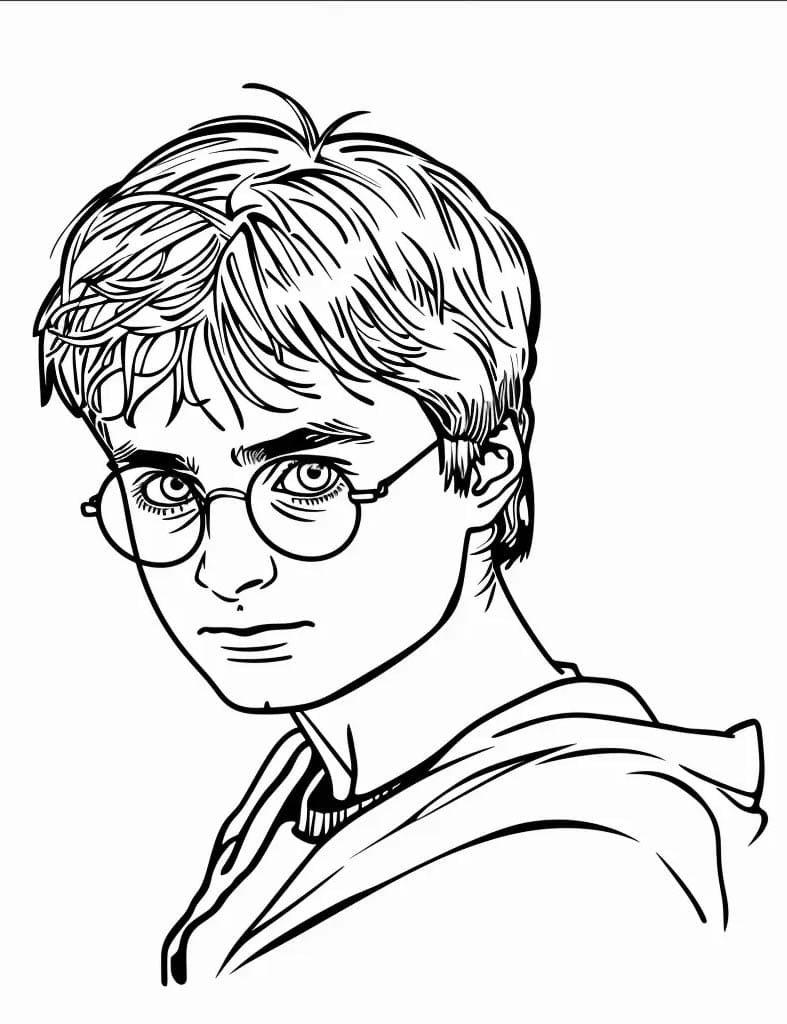 Gratis Harry Potter Bild ausmalbilder
