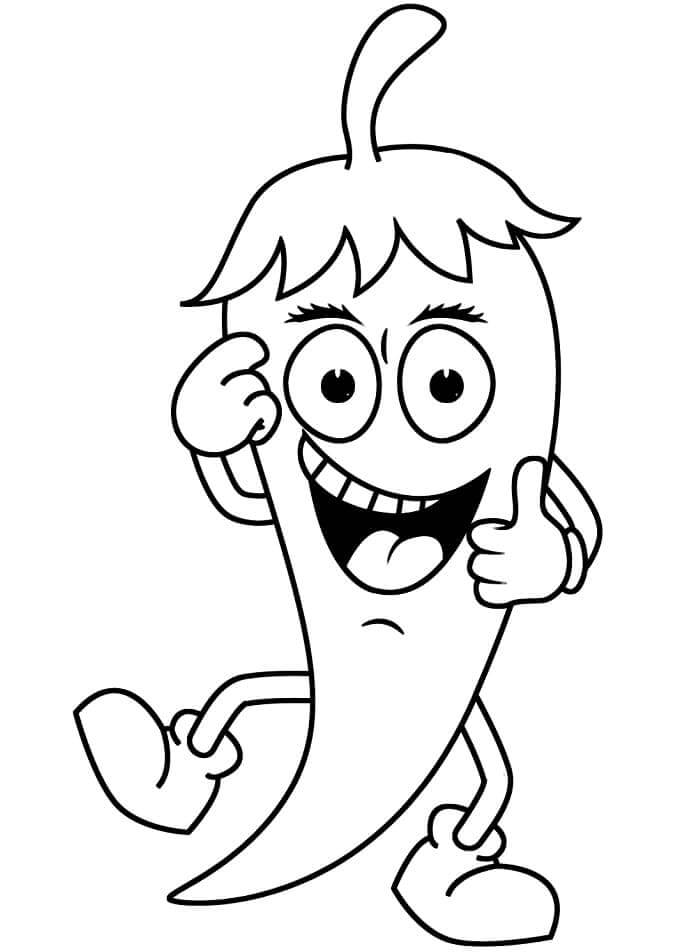 Gratis Kinder-Bild Gemüse ausmalbilder