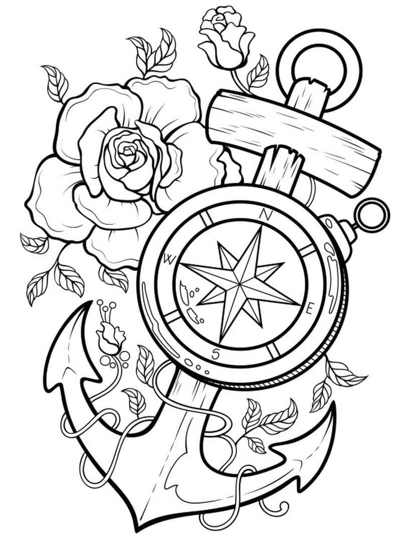 Gratis Tattoo für Kinder ausmalbilder