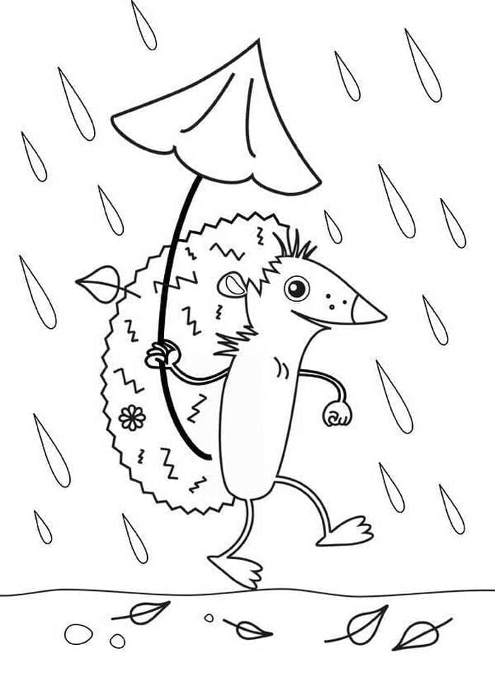 Gratis druckbarer Herbst ausmalbilder