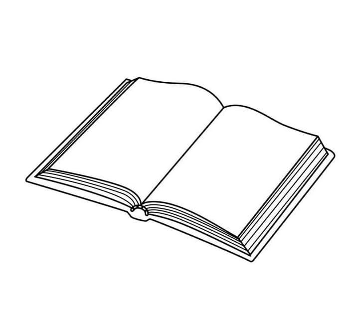 Gratis druckbares Bücher ausmalbilder