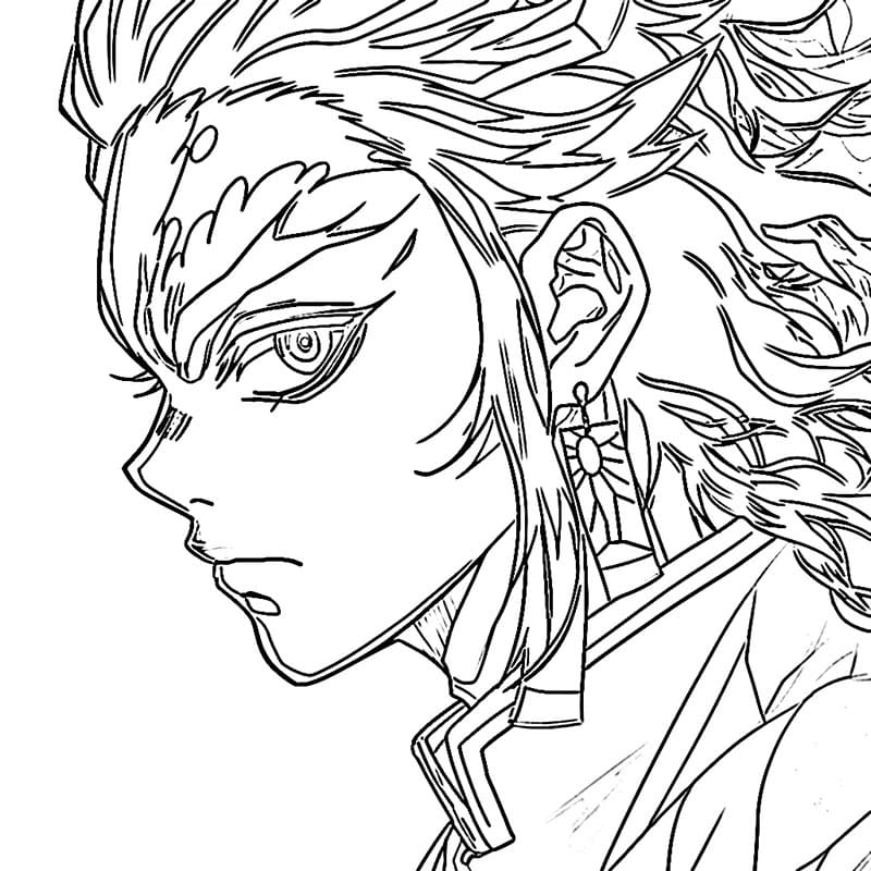 Großartiges Demon Slayer Motiv ausmalbilder