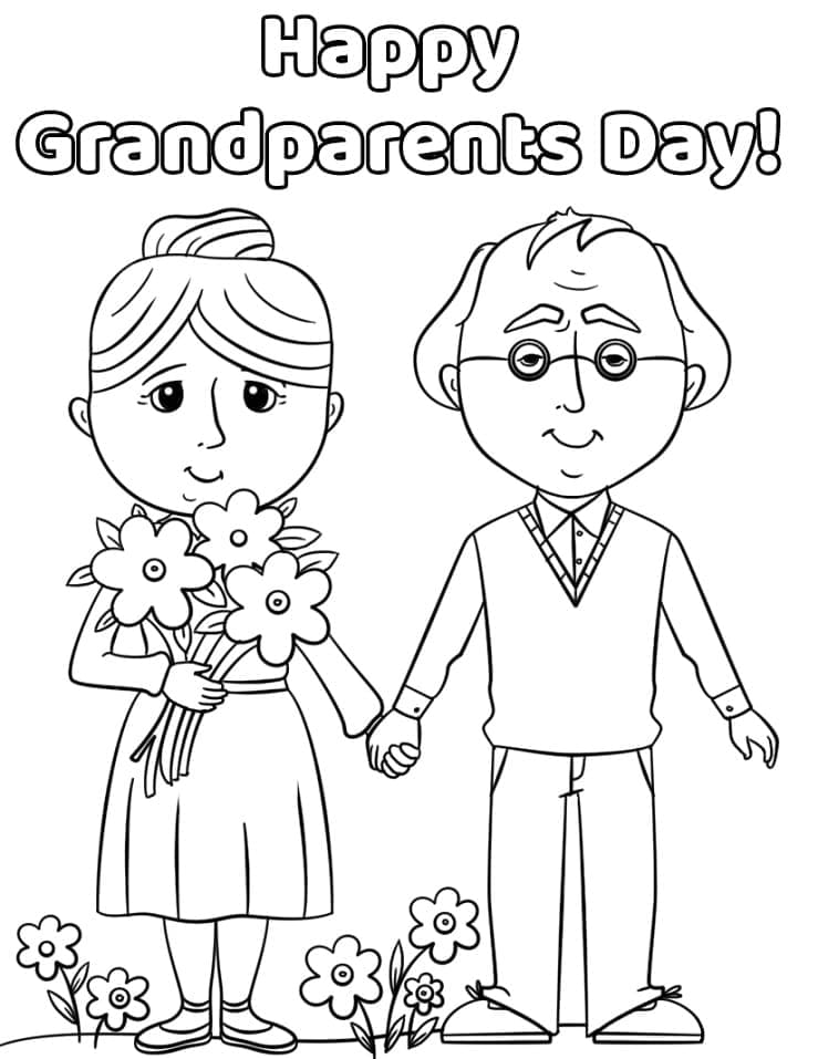 Großelterntag 1 ausmalbilder