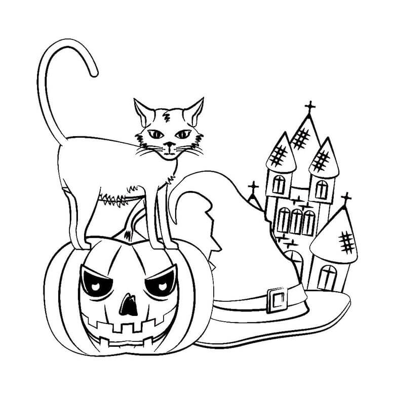 Halloween (4) ausmalbilder