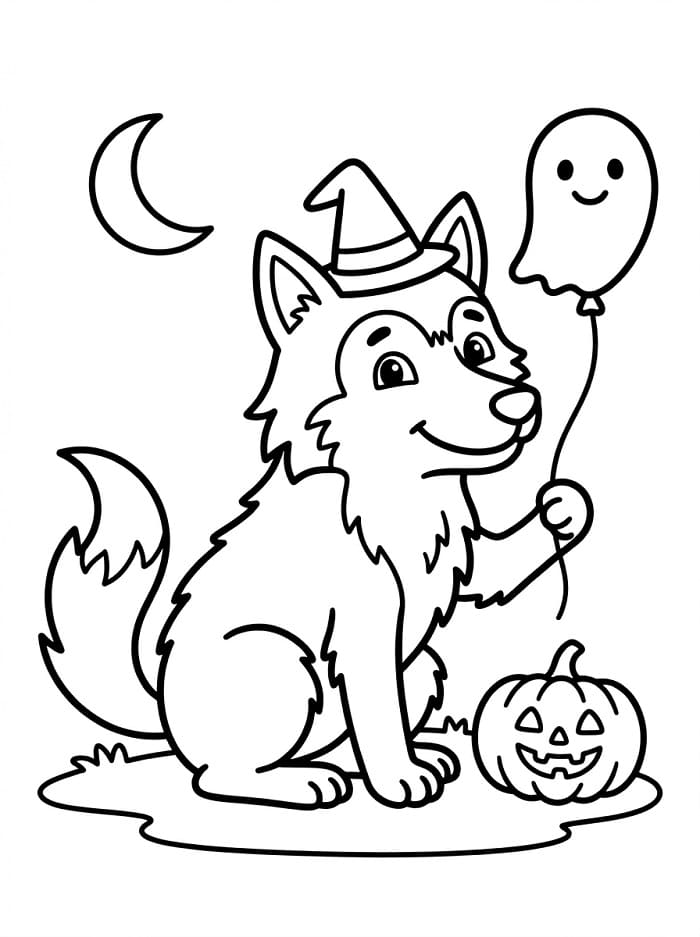 Halloween Drucken ausmalbilder