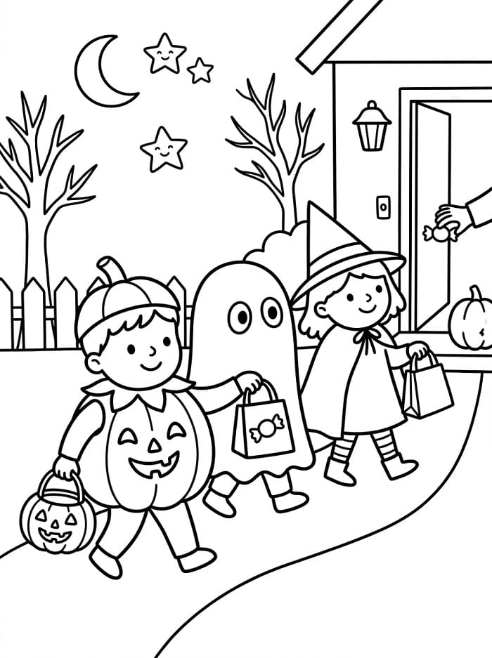 Halloween ausmalbilder