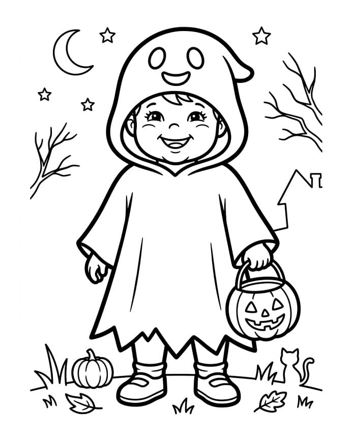 Halloween Tag ausmalbilder