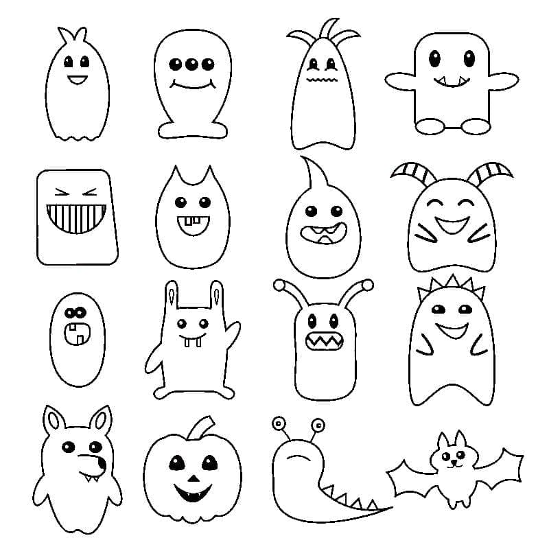 Halloween Zum Drucken Gratis ausmalbilder