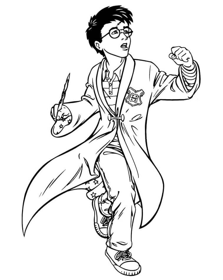 Harry Potter (3) ausmalbilder