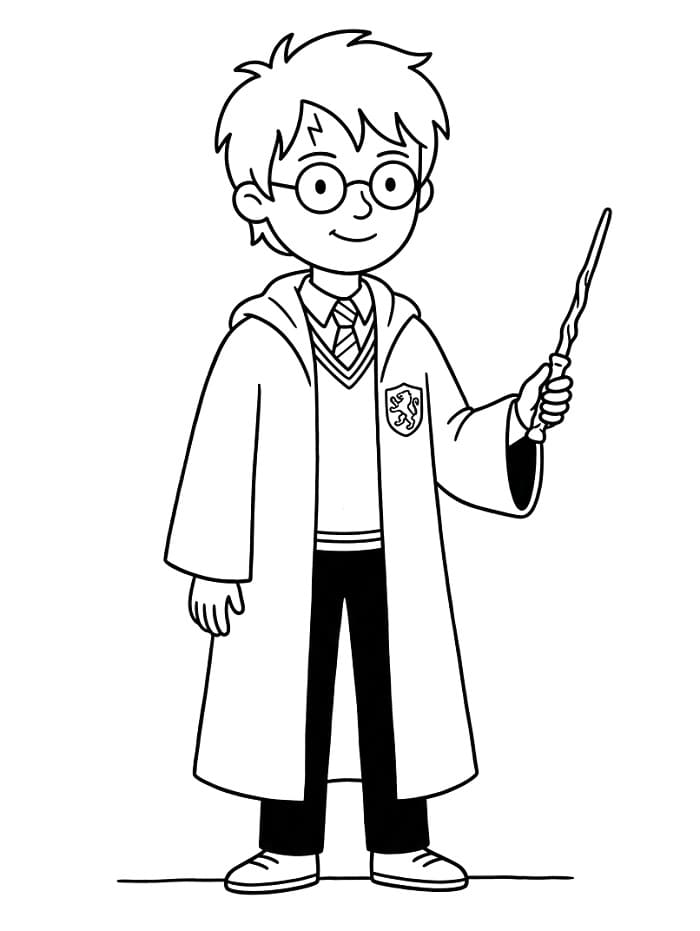 Harry Potter Film ausmalbilder