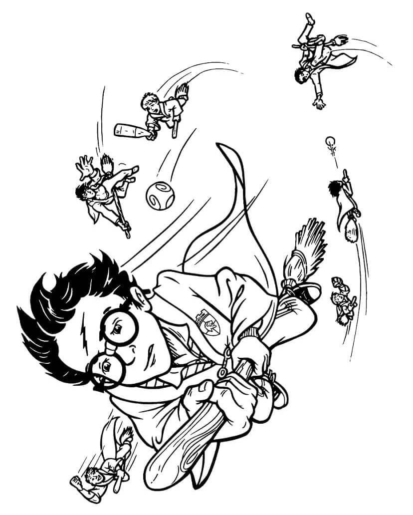 Harry Potter Malvorlage für Kinder ausmalbilder