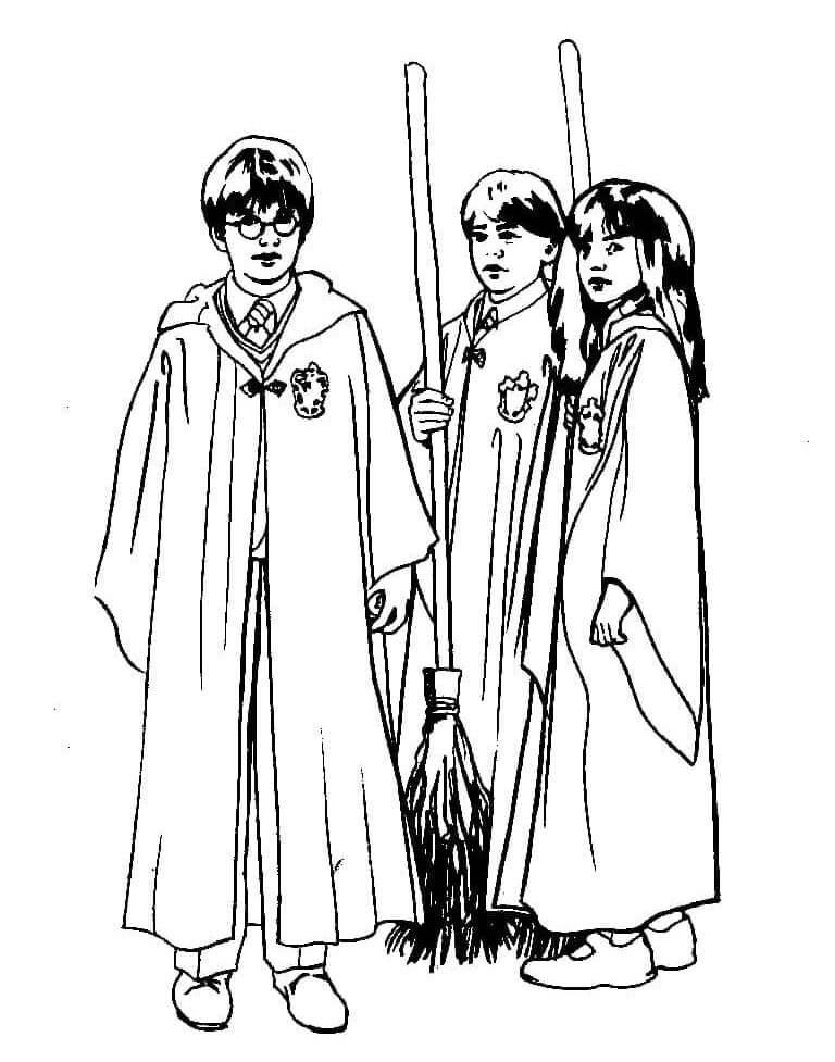 Harry Potter für 5-jährige Kinder ausmalbilder