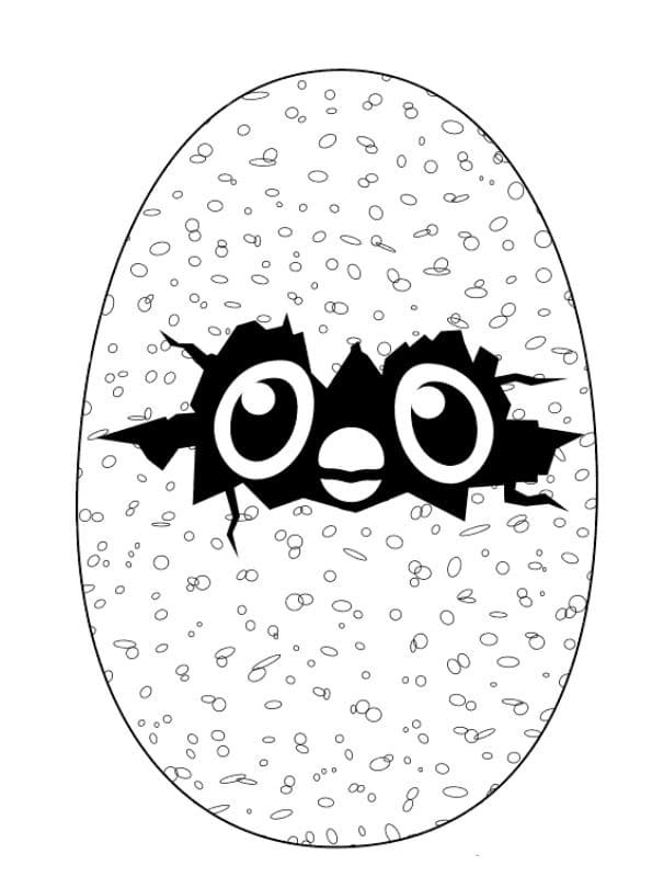 Hatchimals Bild Frei ausmalbilder