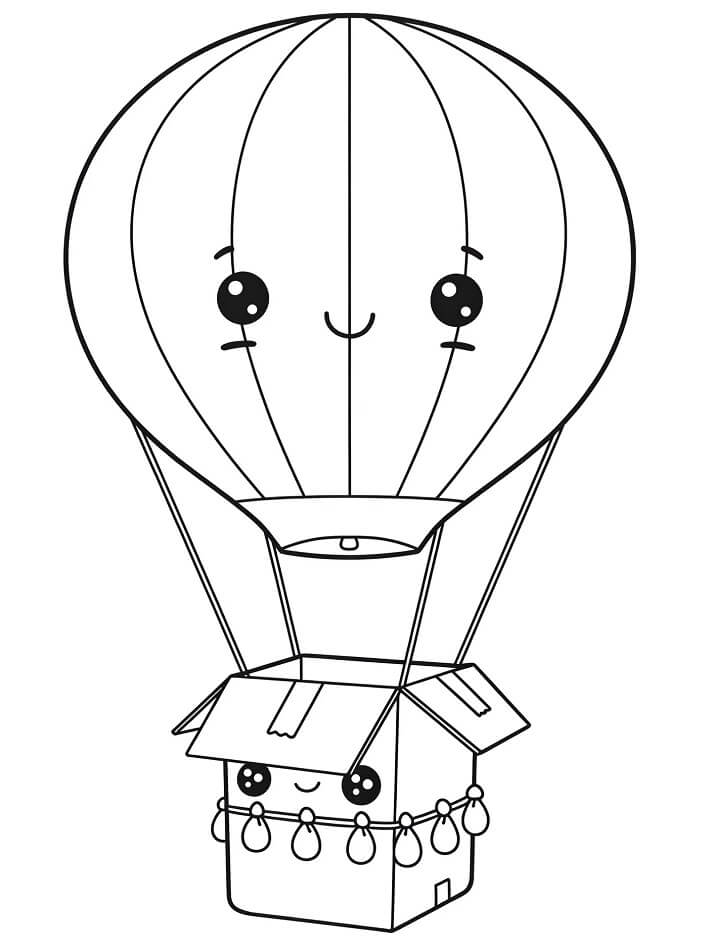 Heißluftballon (7) ausmalbilder