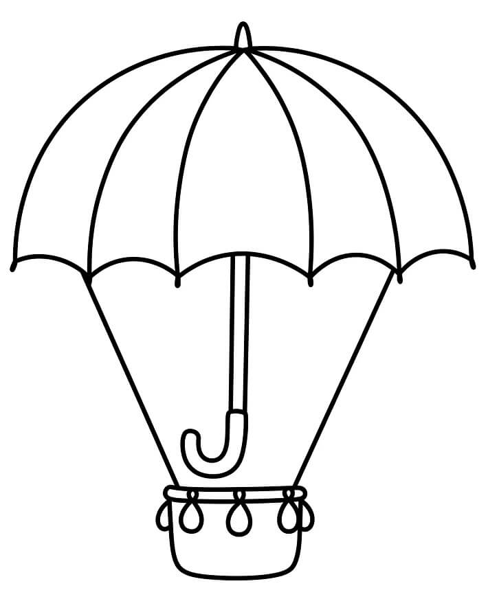 Heißluftballon (8) ausmalbilder