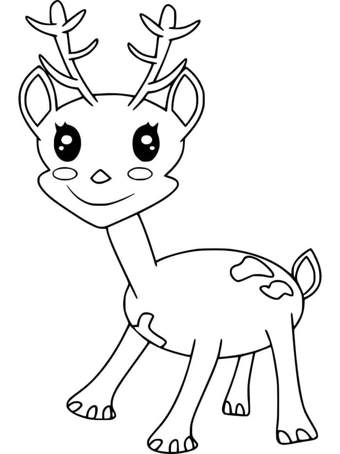 Hirsch Kostenlos druckbarer ausmalbilder