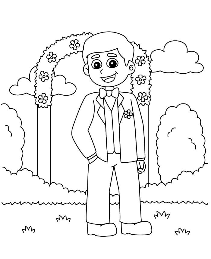 Hochzeit Bild ausmalbilder