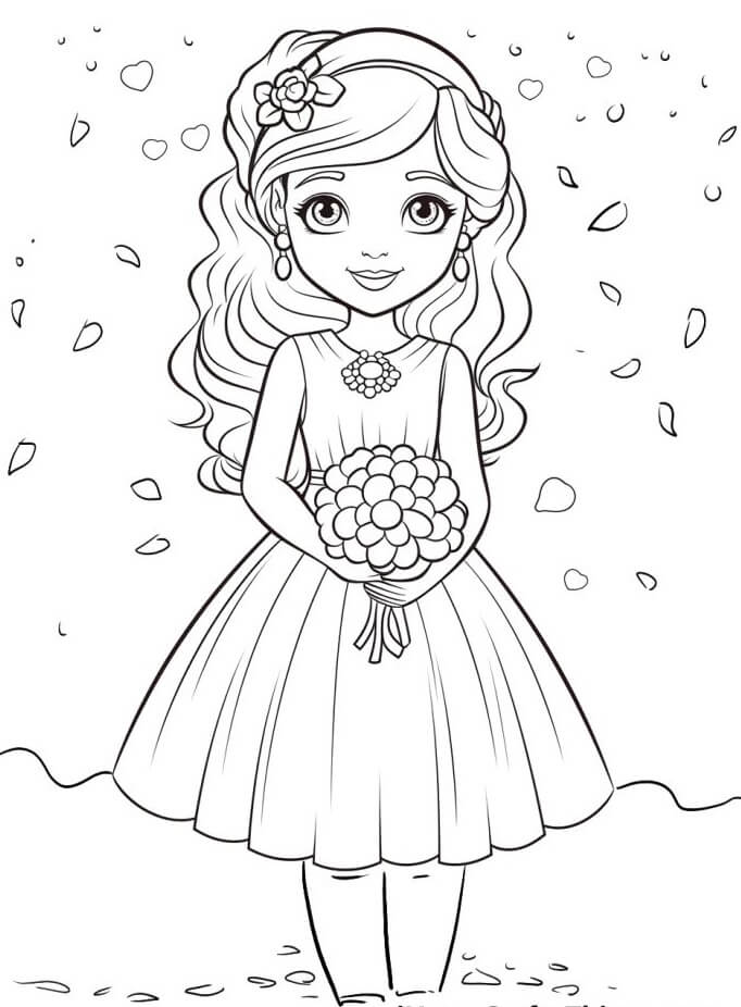 Hochzeit Druckbar Frei ausmalbilder