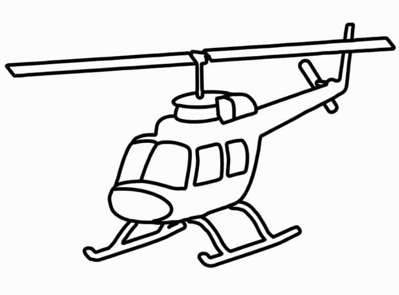 Hubschrauber (6) ausmalbilder