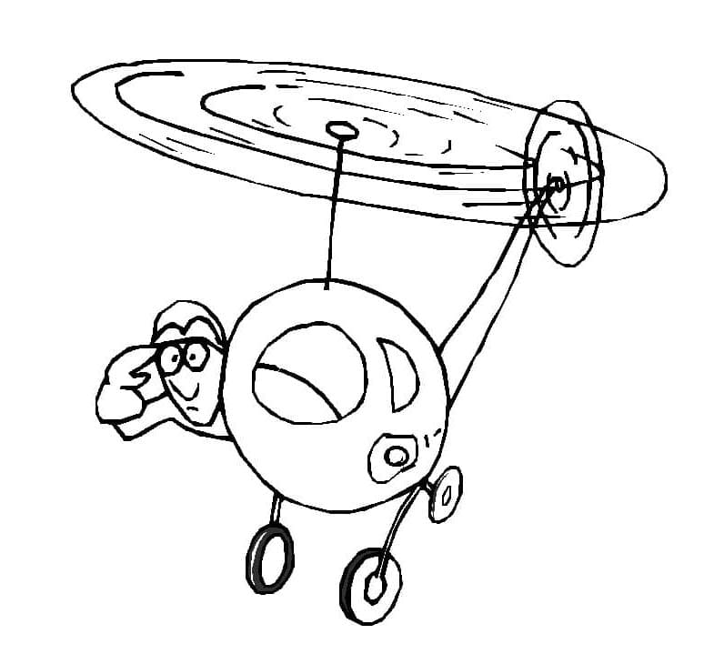Hubschrauber gratis druckbar ausmalbilder