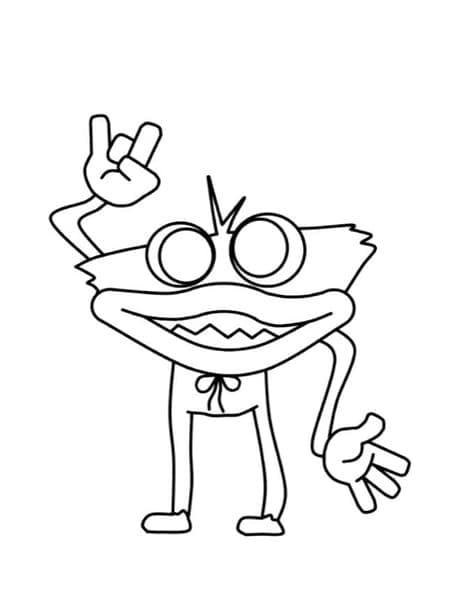 Huggy Wuggy Für Kostenlos ausmalbilder