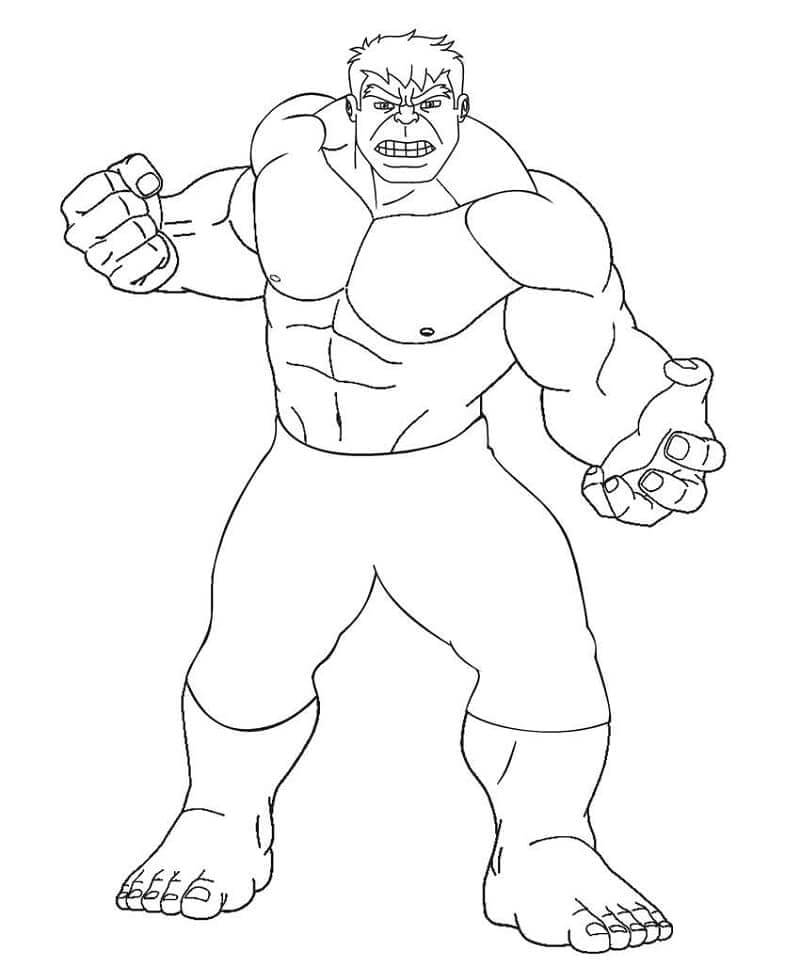 Hulk Bild ausmalbilder