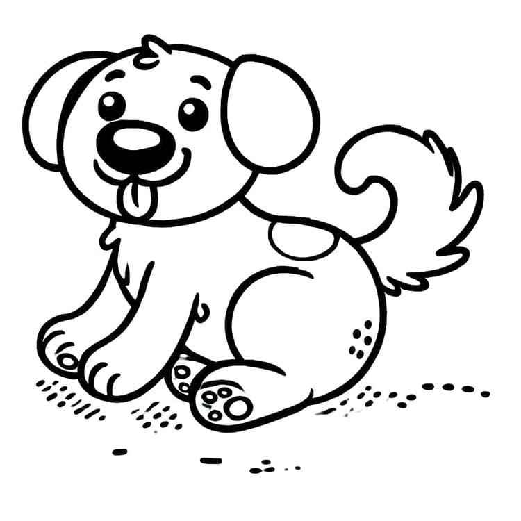 Hund Bild ausmalbilder