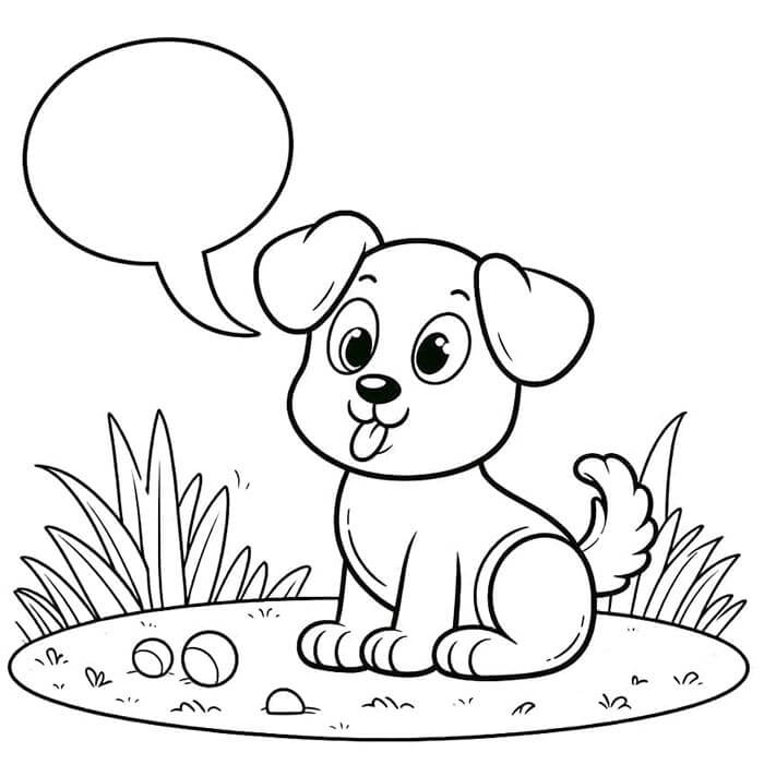 Hund Druckbar Für Kinder ausmalbilder