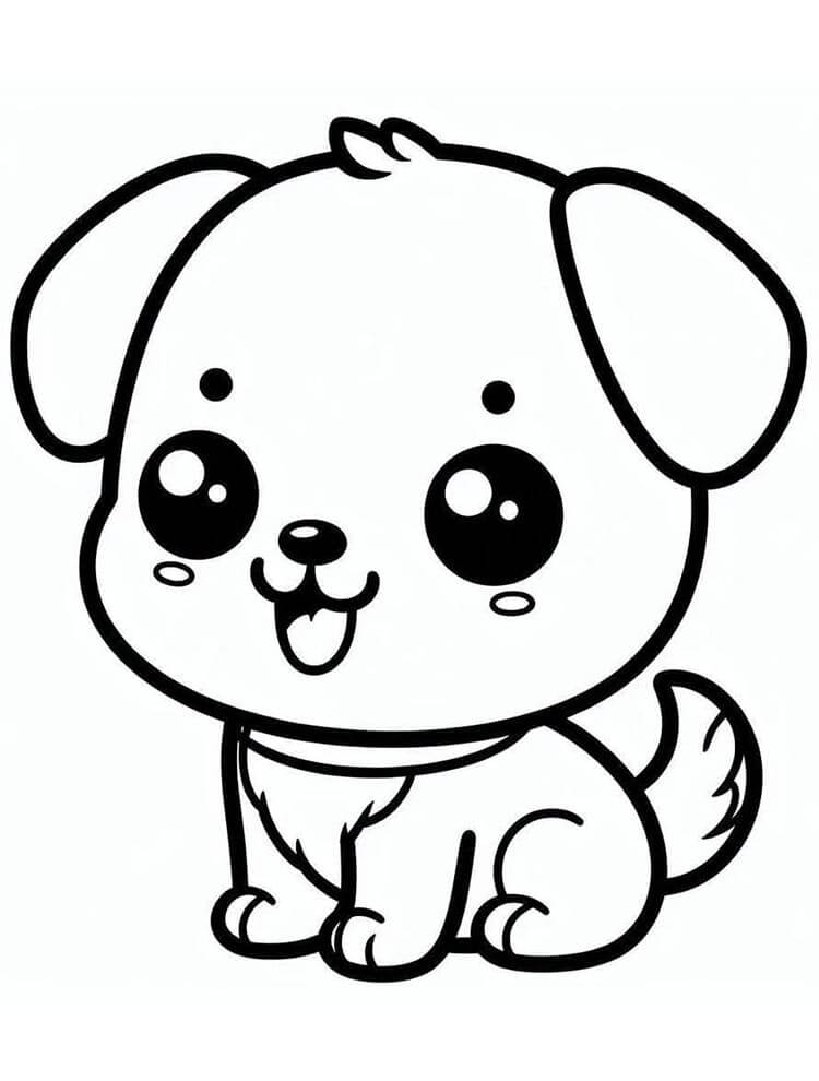 Hund Druckbares Bild ausmalbilder