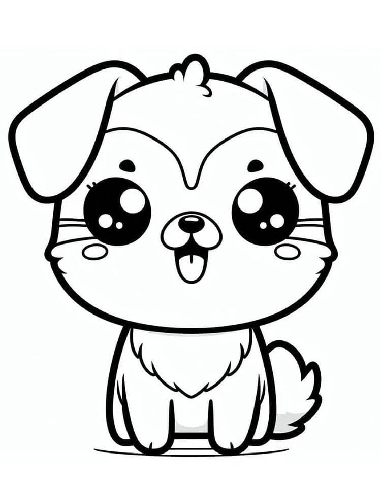 Hund Für 2-Jährige Kinder ausmalbilder