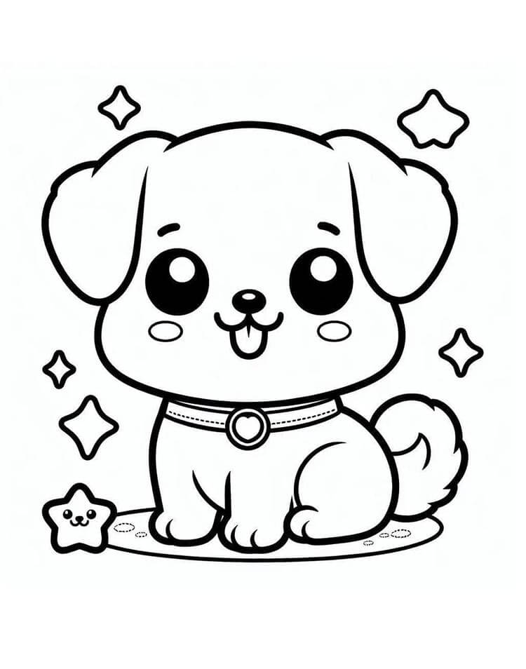 Hund Für 3-Jährige Kinder ausmalbilder