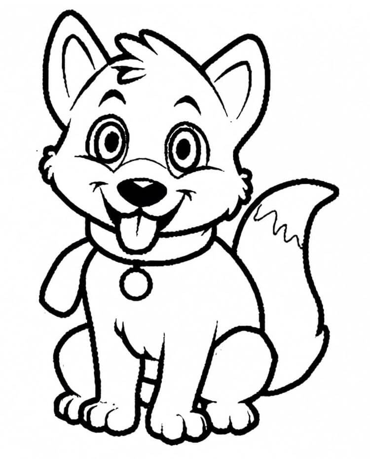 Hund Für Kinder Gratis ausmalbilder