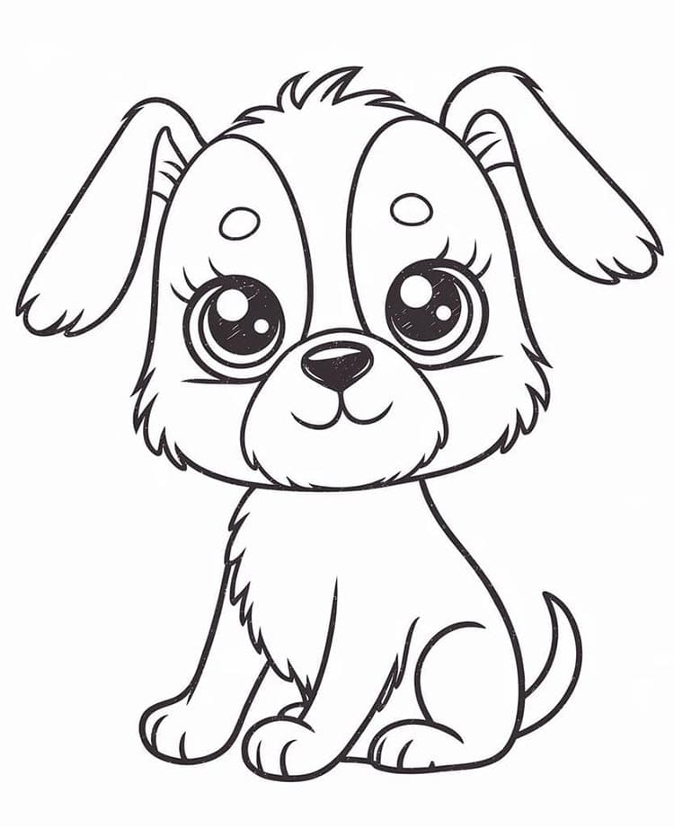 Hund Für Kinder ausmalbilder