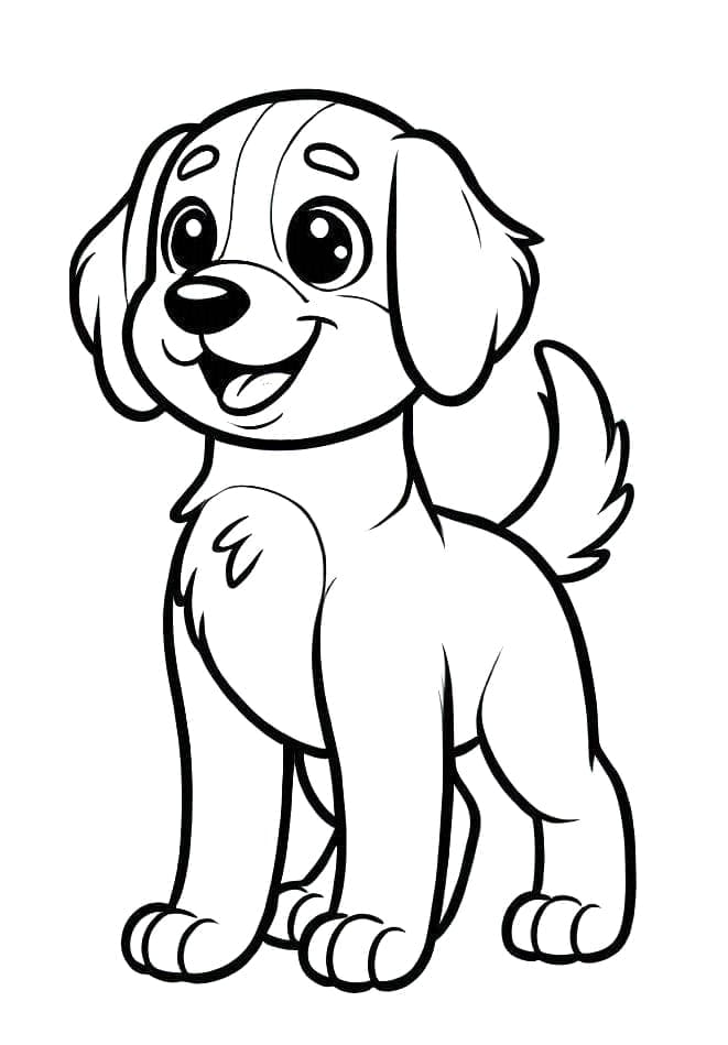 Hund Kostenlos Druckbar ausmalbilder