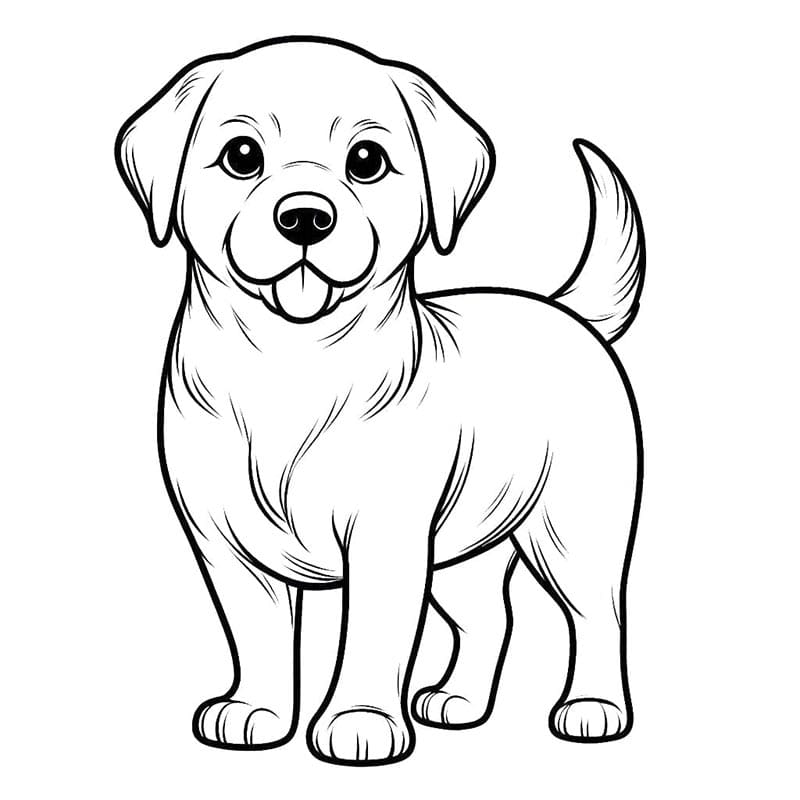 Hund Zum Drucken ausmalbilder