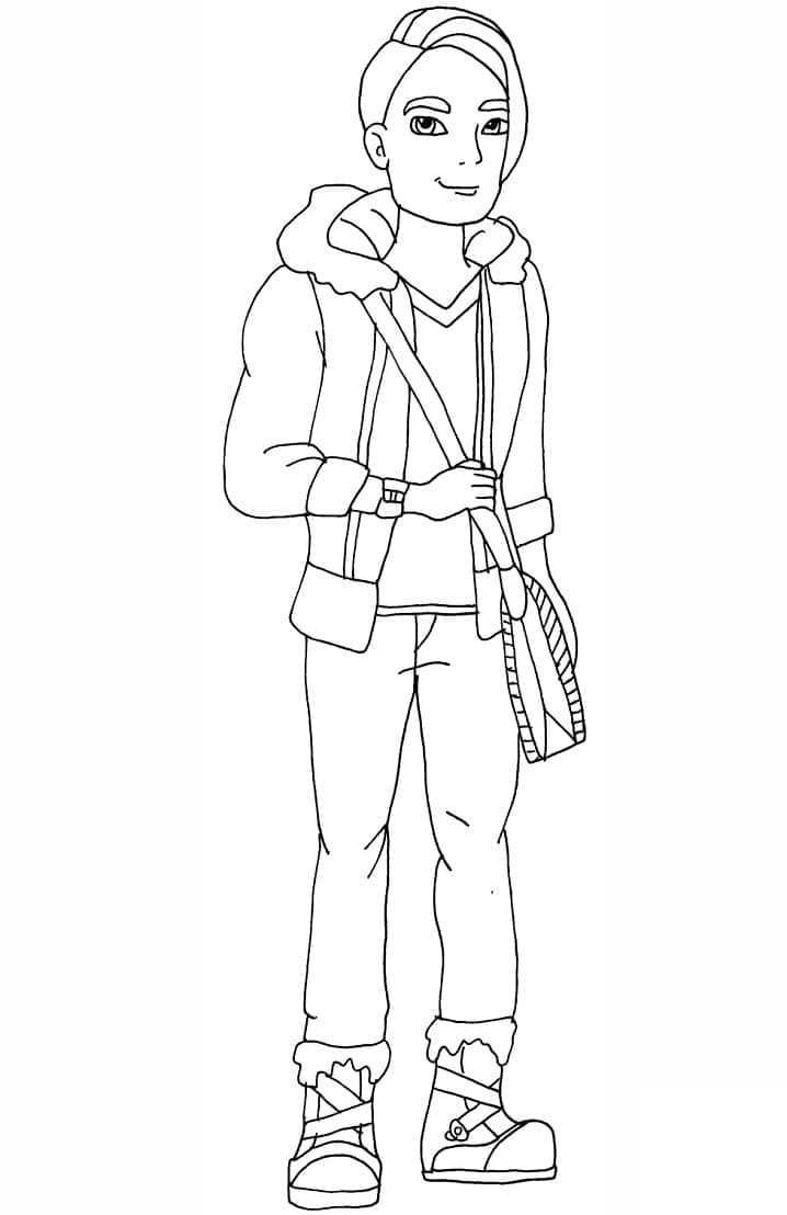 Hunter Huntsman di Ever After High ausmalbilder