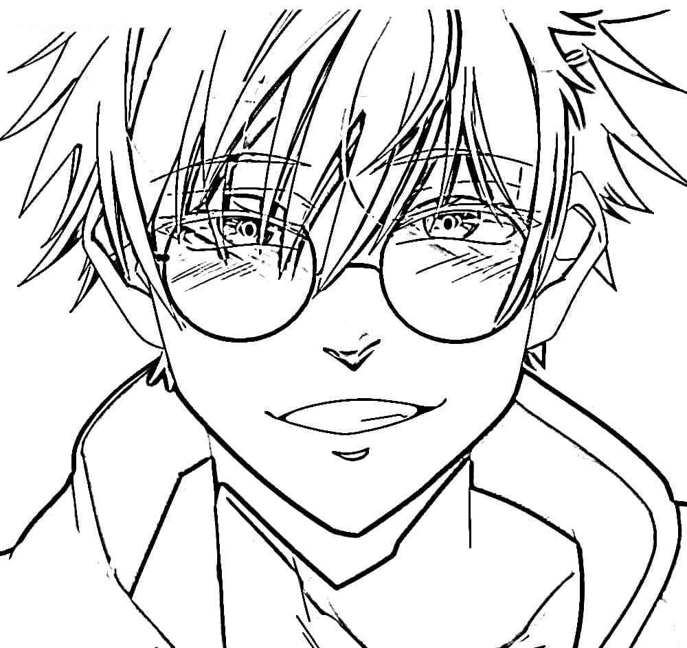 Jujutsu Kaisen für 3-jährige Kinder ausmalbilder