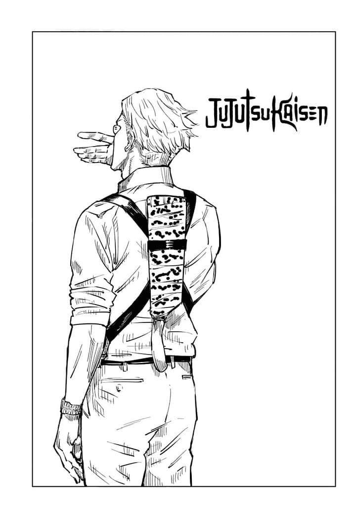 Jujutsu Kaisen gratis ausmalbilder